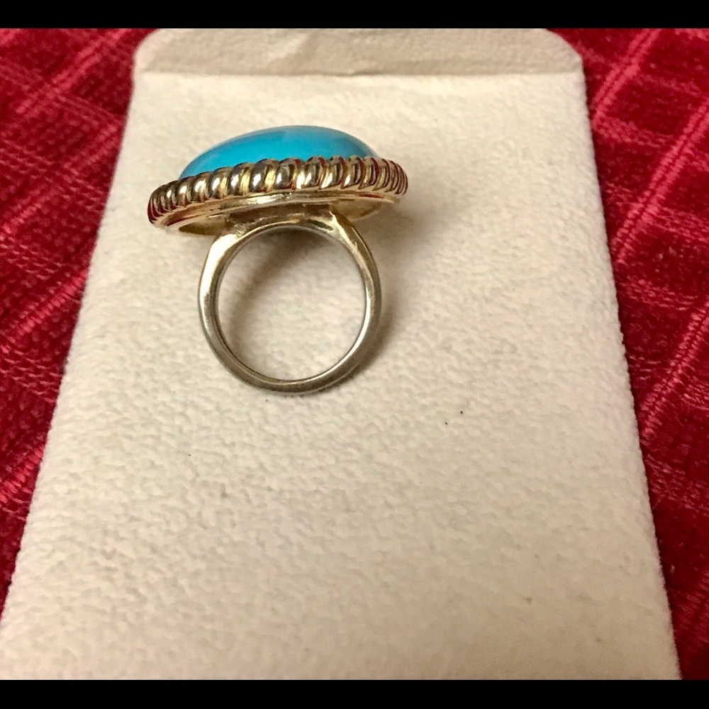 Turquoise Statement Ring - Picture 3 of 7